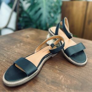 Women’s Lucky Brand Black Sandals - Classic Open-Toe Summer Shoes